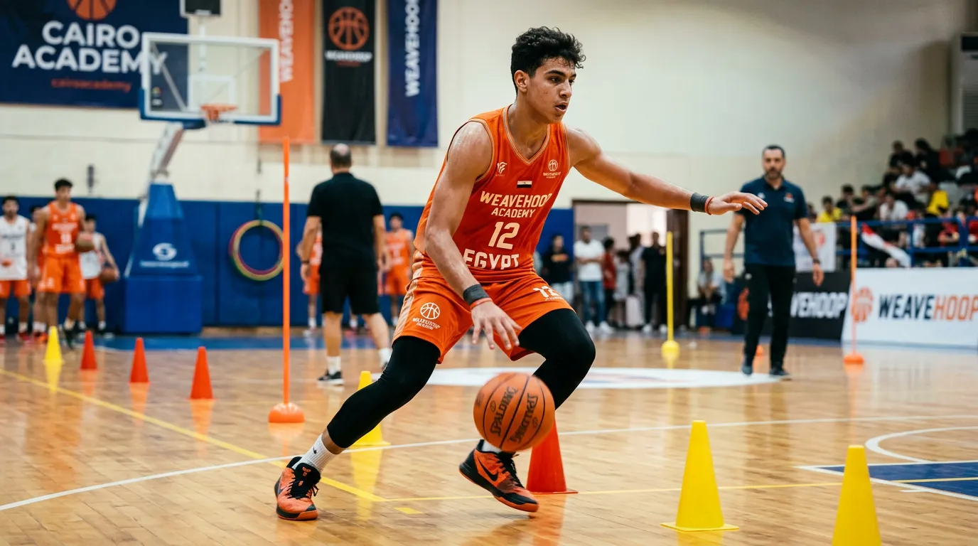 تقنيات المراوغة والتحكم بالكرة في كرة السلة